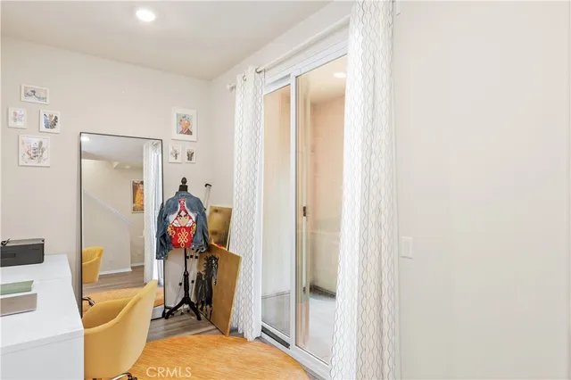 a view of a house with many windows