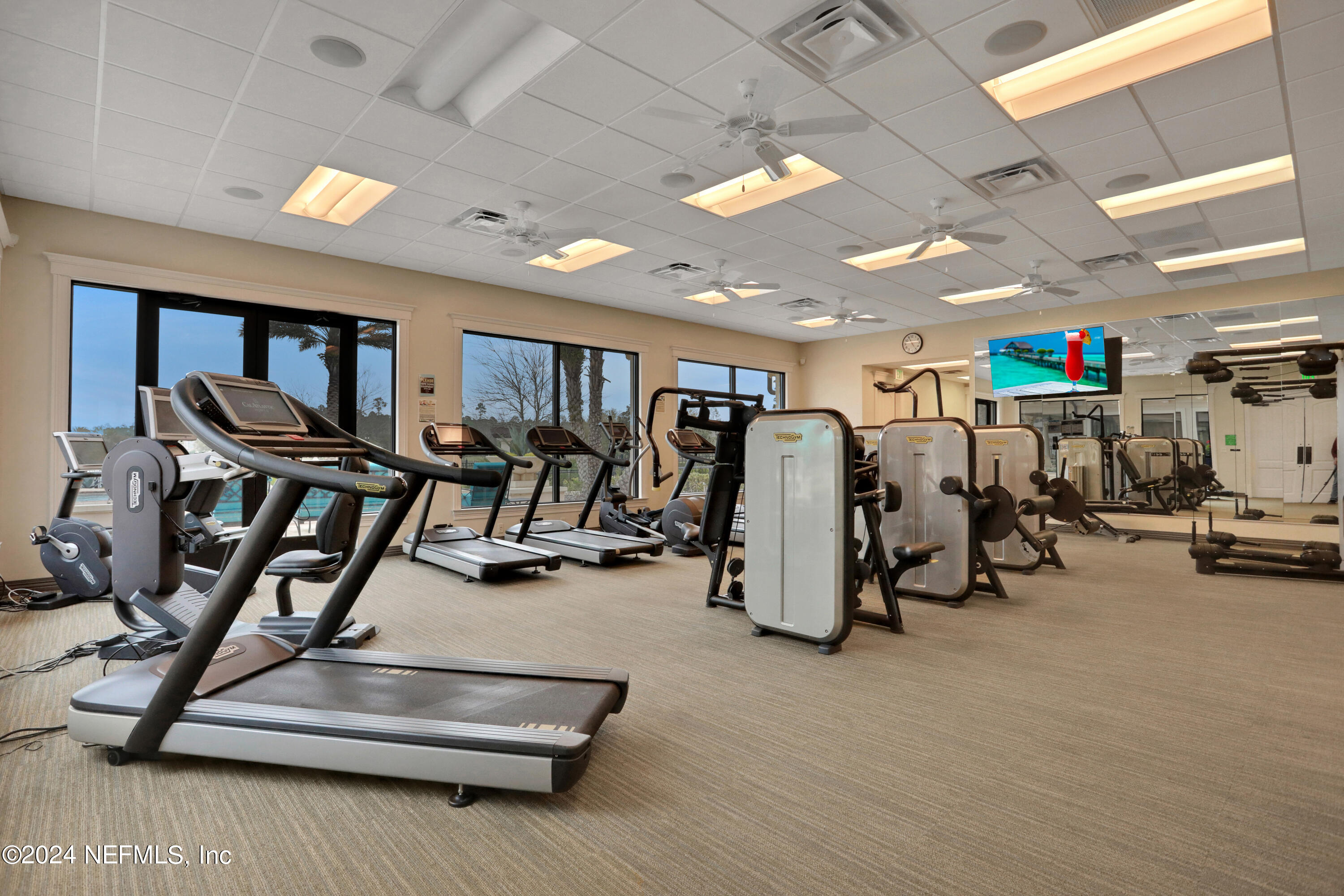 75 Hatter Drive Jacksonville, FL 32081 - Photo 29 of 45 a view of a room with gym equipment