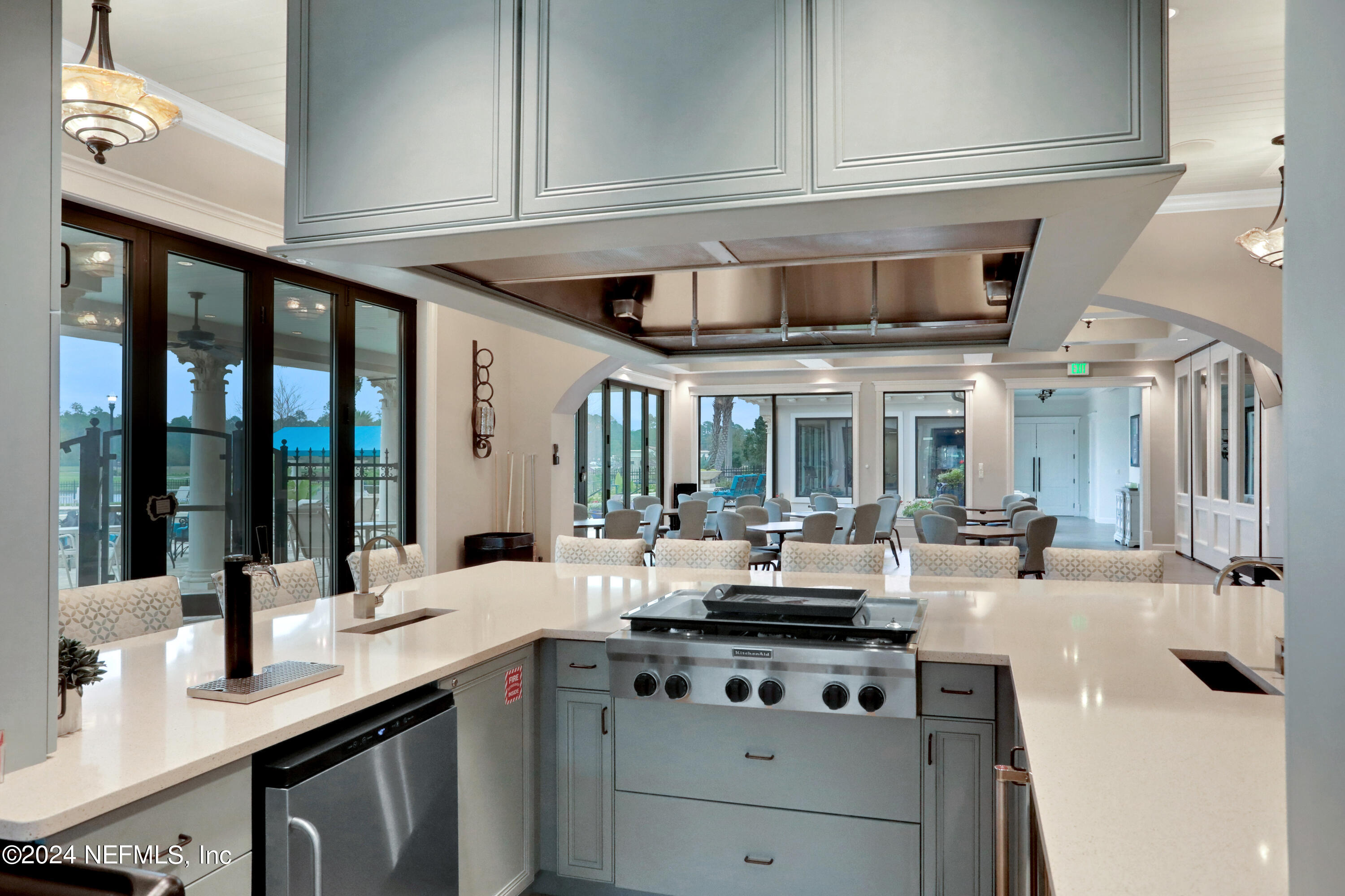 75 Hatter Drive Jacksonville, FL 32081 - Photo 33 of 45 a kitchen with stainless steel appliances a sink stove and cabinets