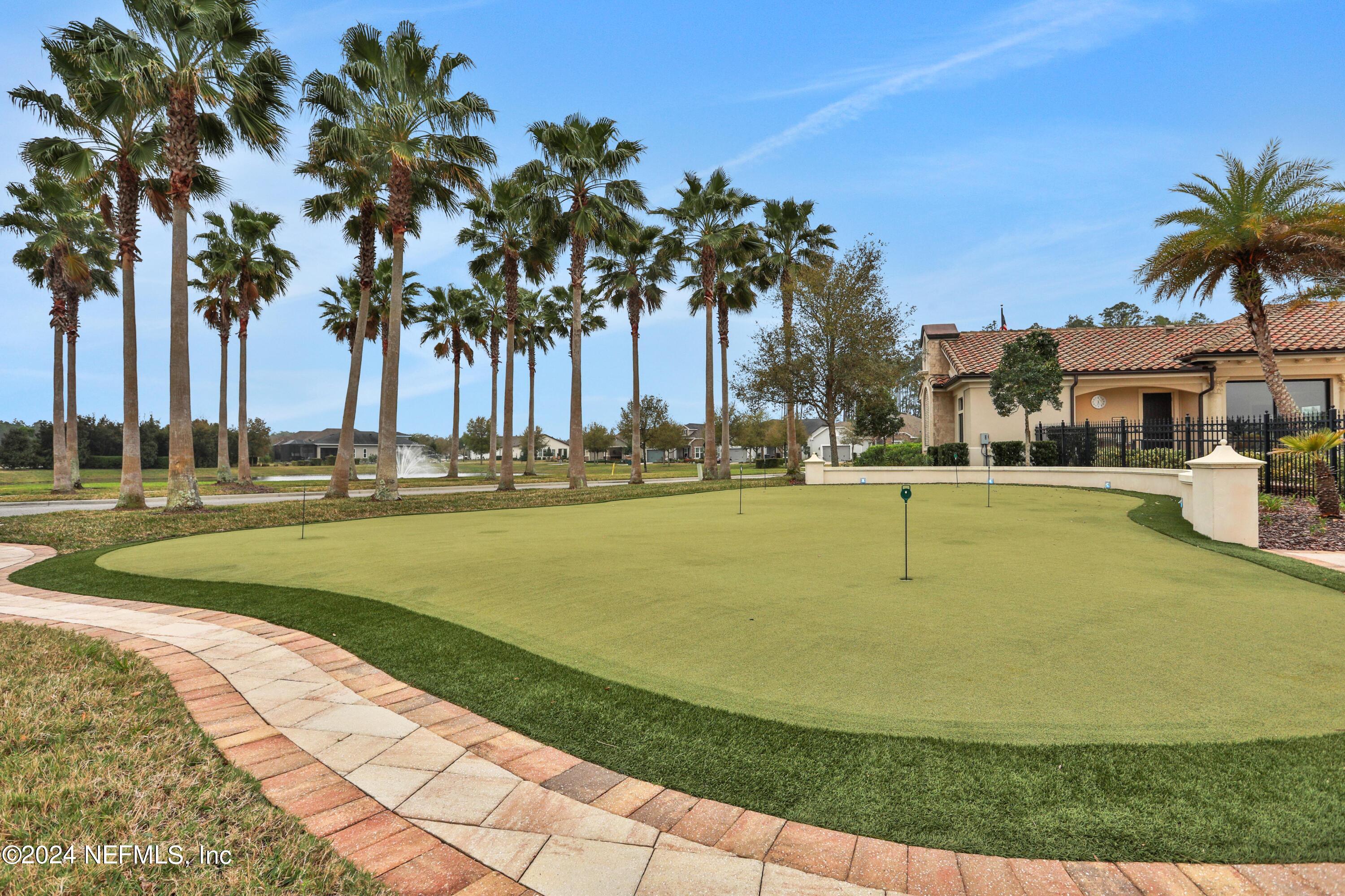 75 Hatter Drive Jacksonville, FL 32081 - Photo 43 of 45 a view of a swimming pool with palm trees