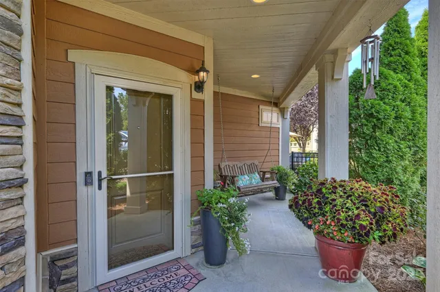 a view of a corridor