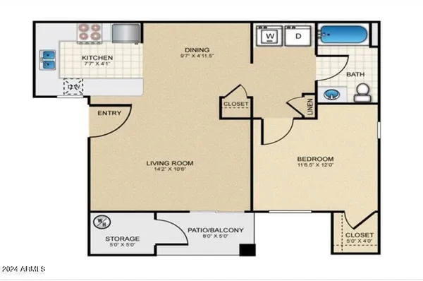 $1,318 | 4045 West Bell Road, Unit 1A, Phoenix, AZ 85053
