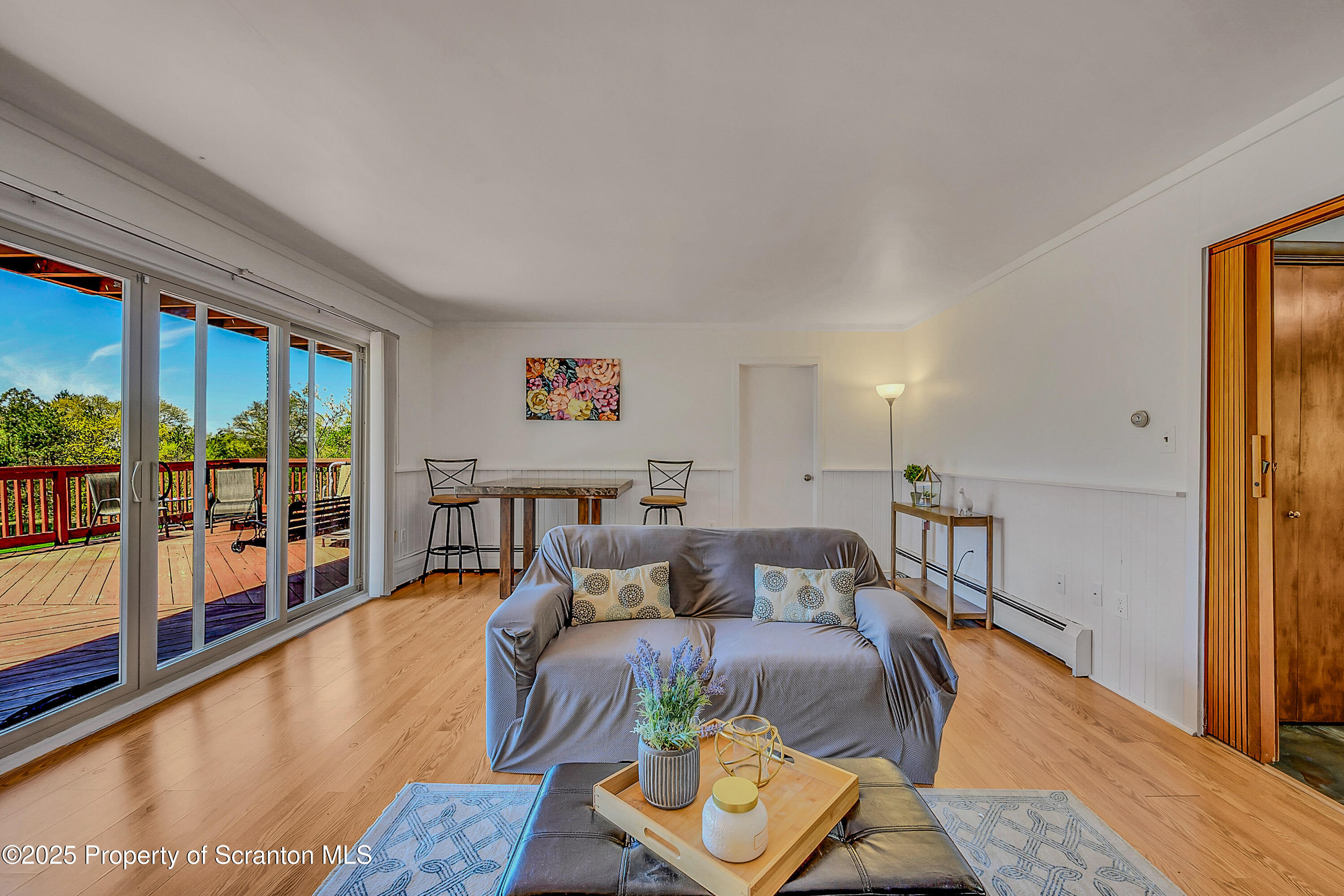 210 Stevenson Road Clarks Summit, PA 18411 - Photo 54 of 87 a living room with furniture and a large window