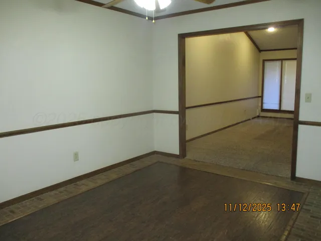 a view of water heater room