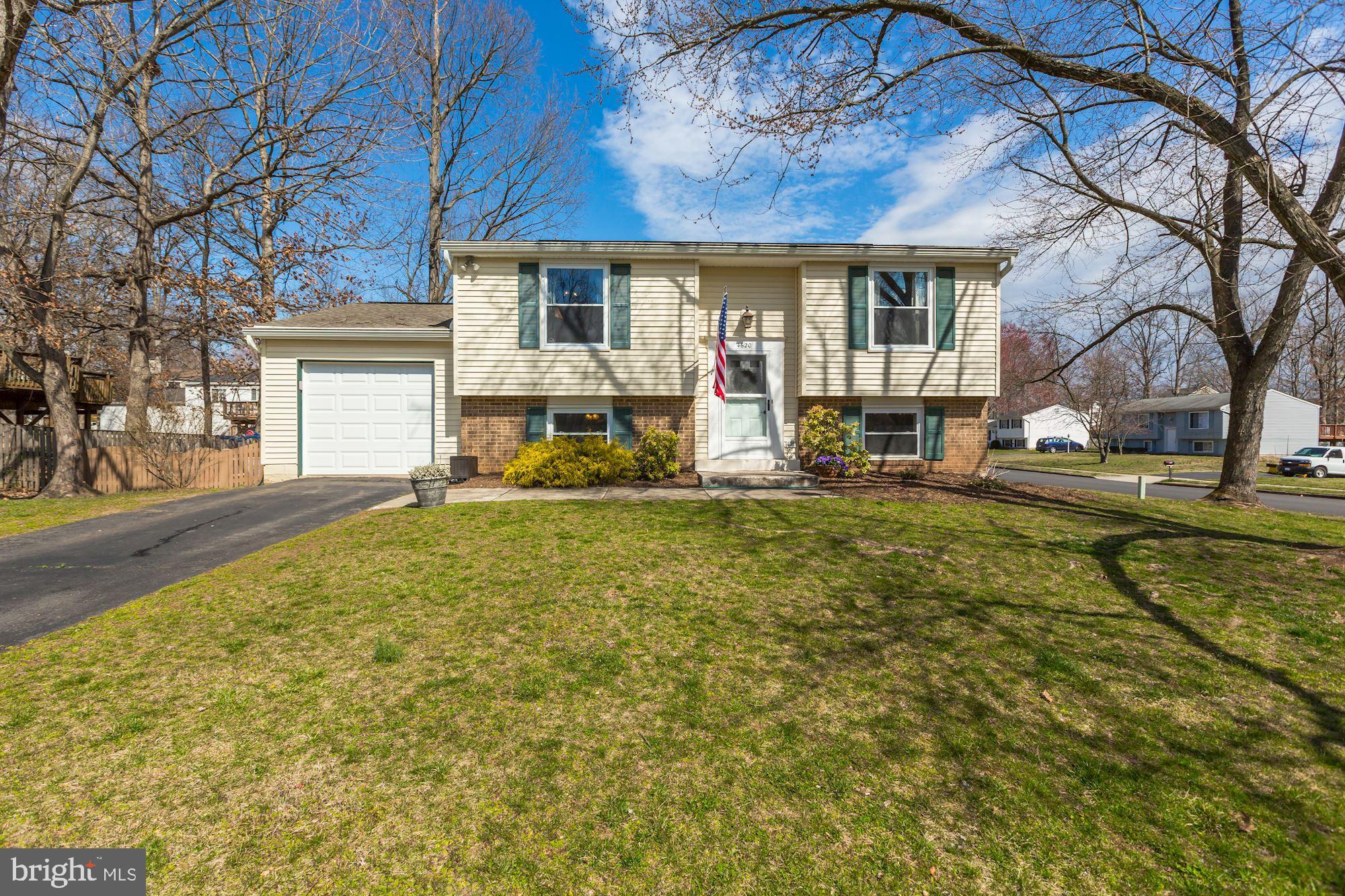 Bright, sunny corner lot