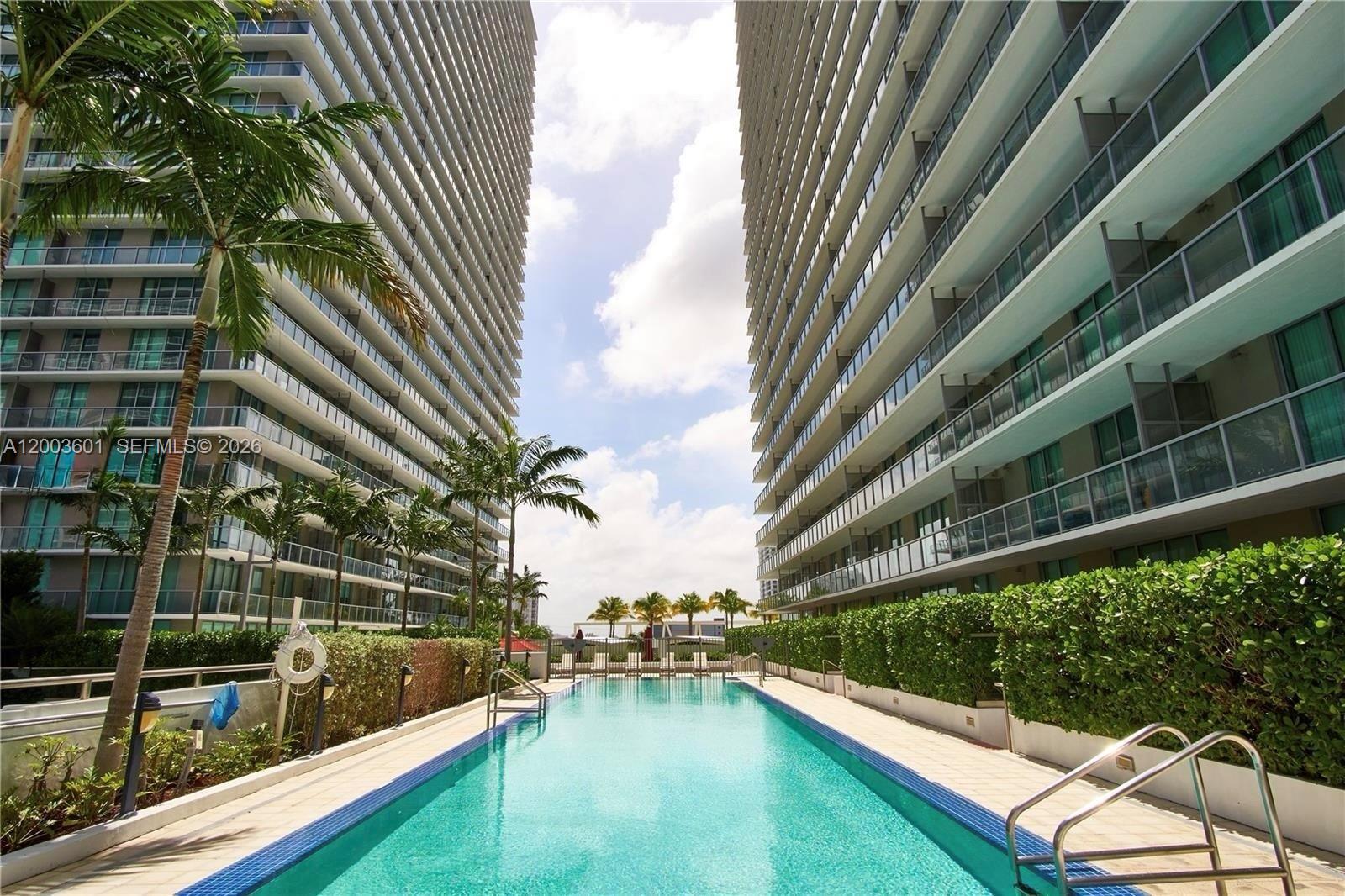1111 Southwest 1st Avenue, Unit 2223N Miami, FL 33130 - Photo 22 of 39 a view of balcony with yard