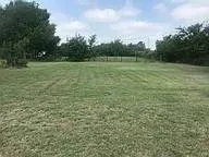 a view of a green field