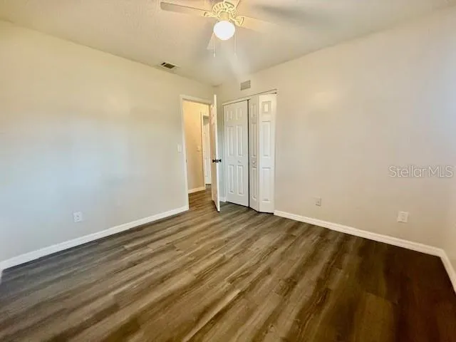 wooden floor in an empty room