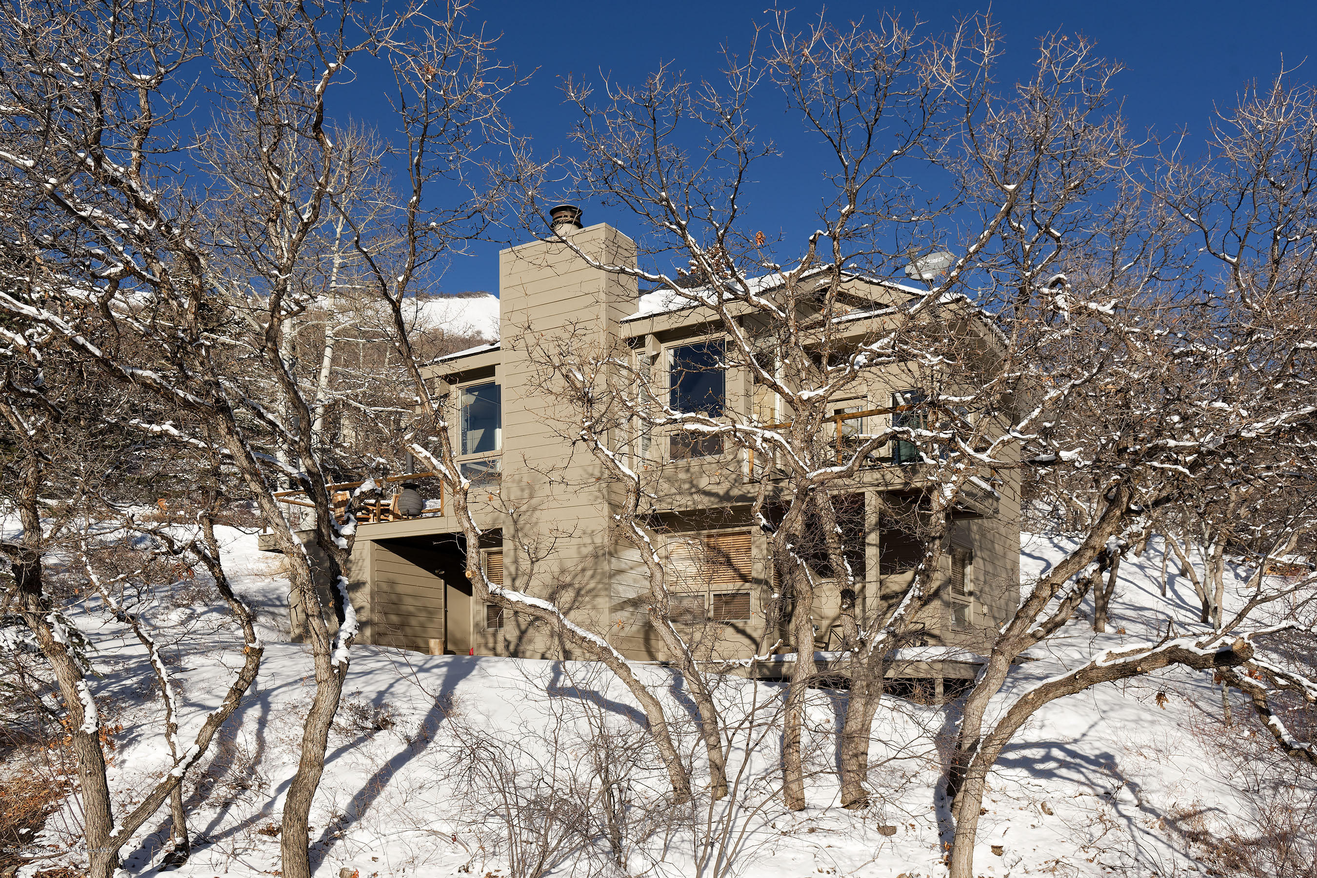 466 Sinclair Road Snowmass Village, CO 81615 - Photo 23 of 27 Back of home from Lemond Place