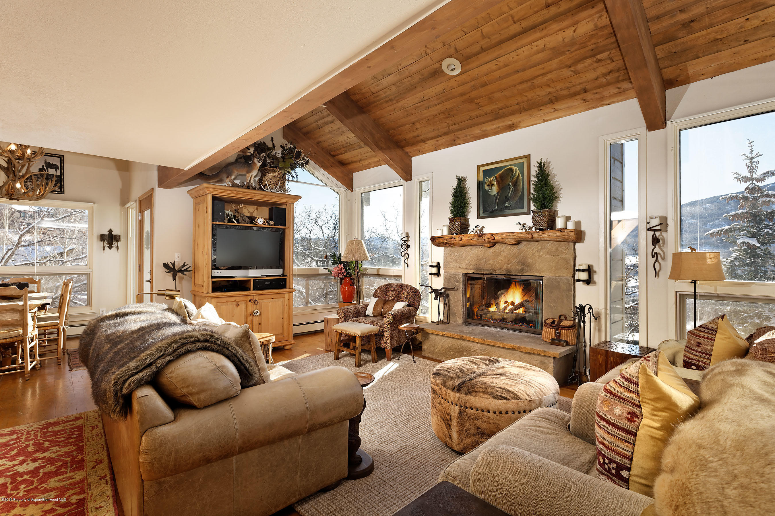 466 Sinclair Road Snowmass Village, CO 81615 - Photo 3 of 27 Living Room