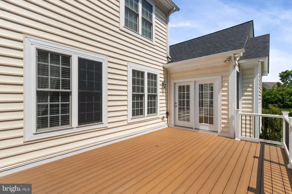 a view of a house with a large window