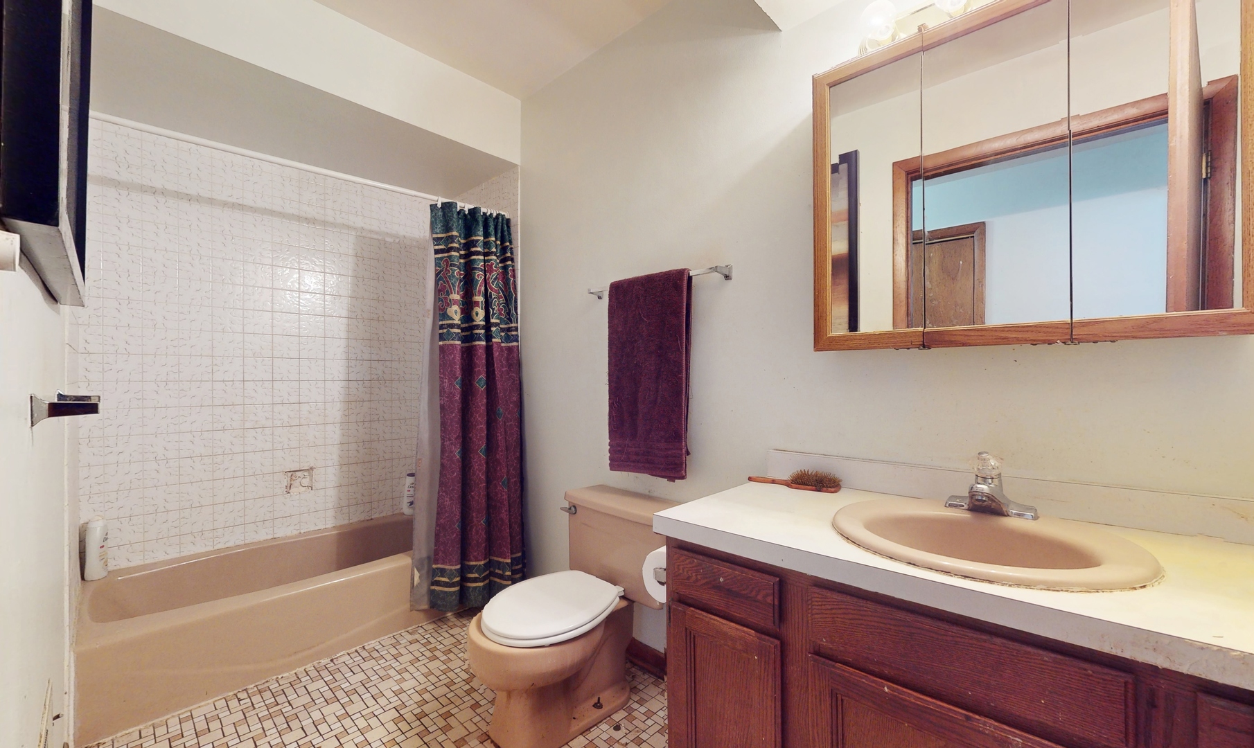 2105 16th Avenue Broadview, IL 60155 - Photo 18 of 26 a bathroom with a sink toilet and shower