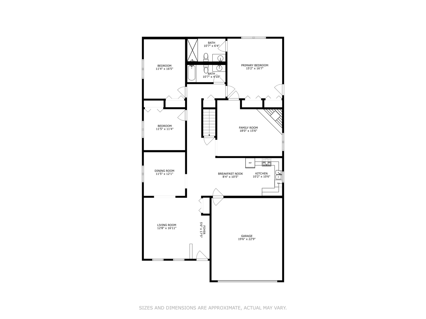 2105 16th Avenue Broadview, IL 60155 - Photo 25 of 26 a picture of a floor plan
