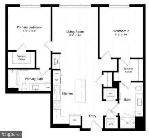 $2,950 | 4851 Ellin Road, Unit 305, Hyattsville, MD 20784