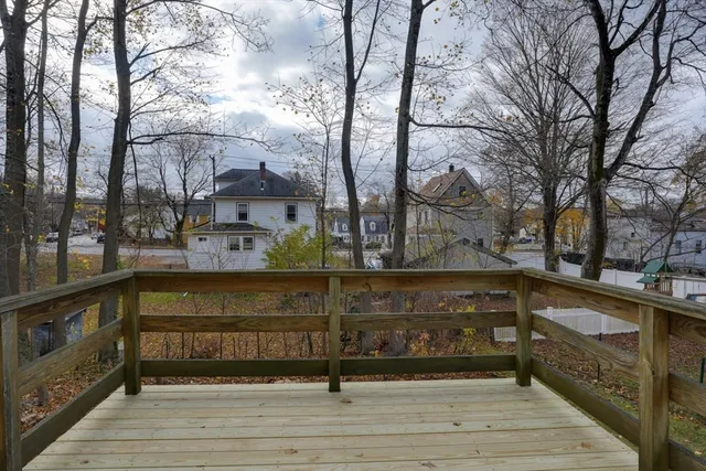 a view of outdoor space with seating area
