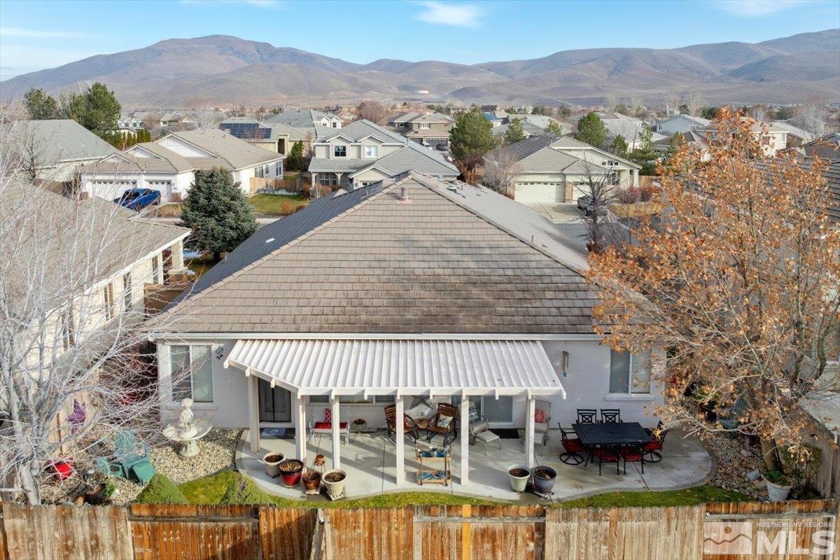 10055 Kentfield Place Reno, NV 89521 - Photo 37 of 39 an aerial view of a house with a balcony