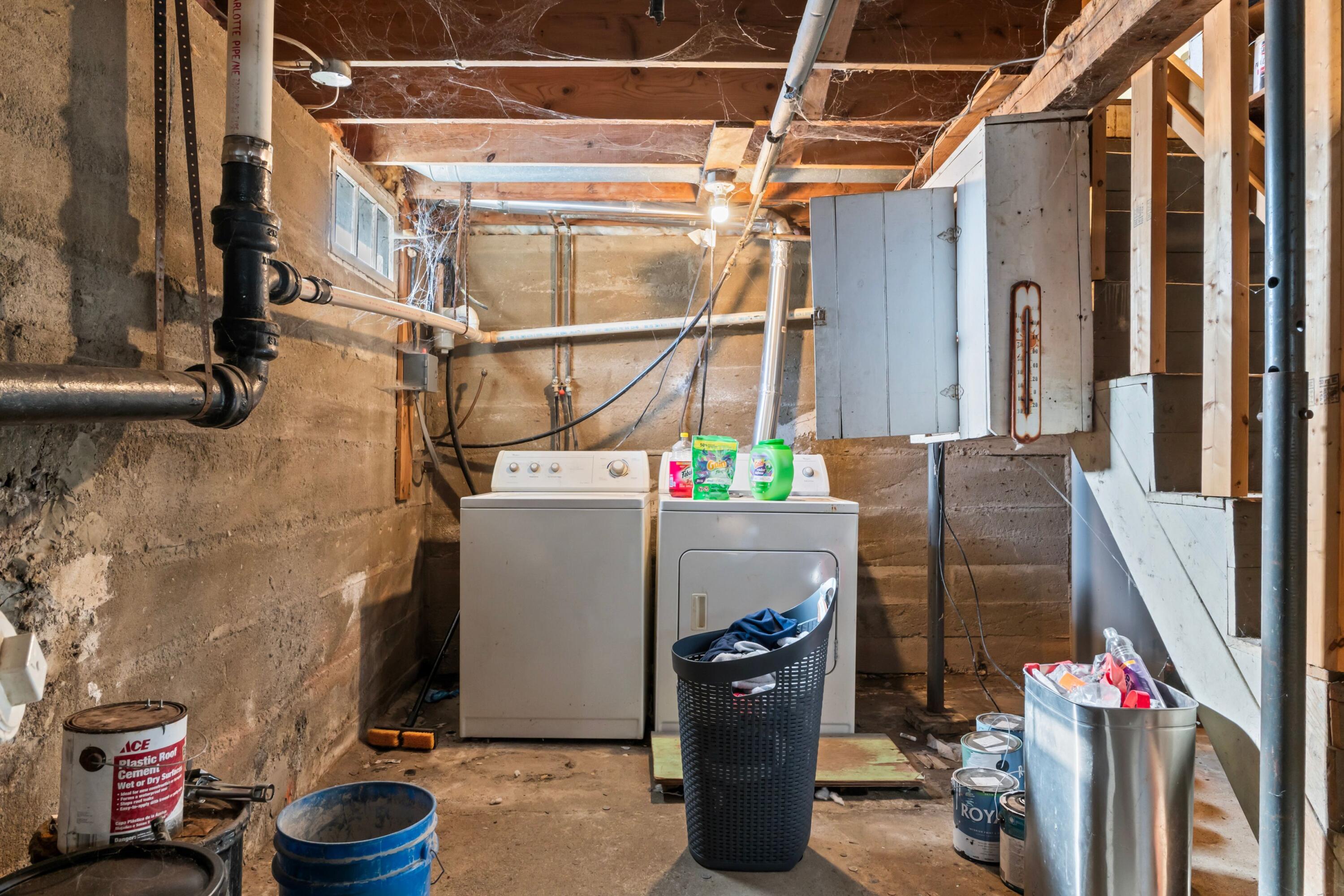 410 Boothby Road Livermore, ME 04253 - Photo 28 of 45 Laundry area basement