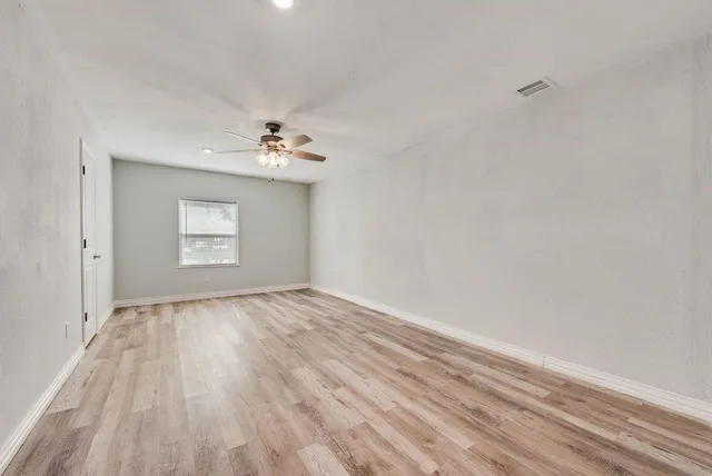 wooden floor in an empty room