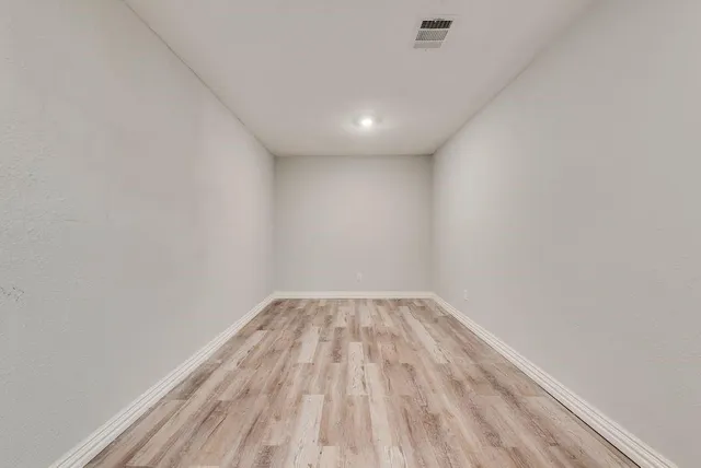 a view of empty room