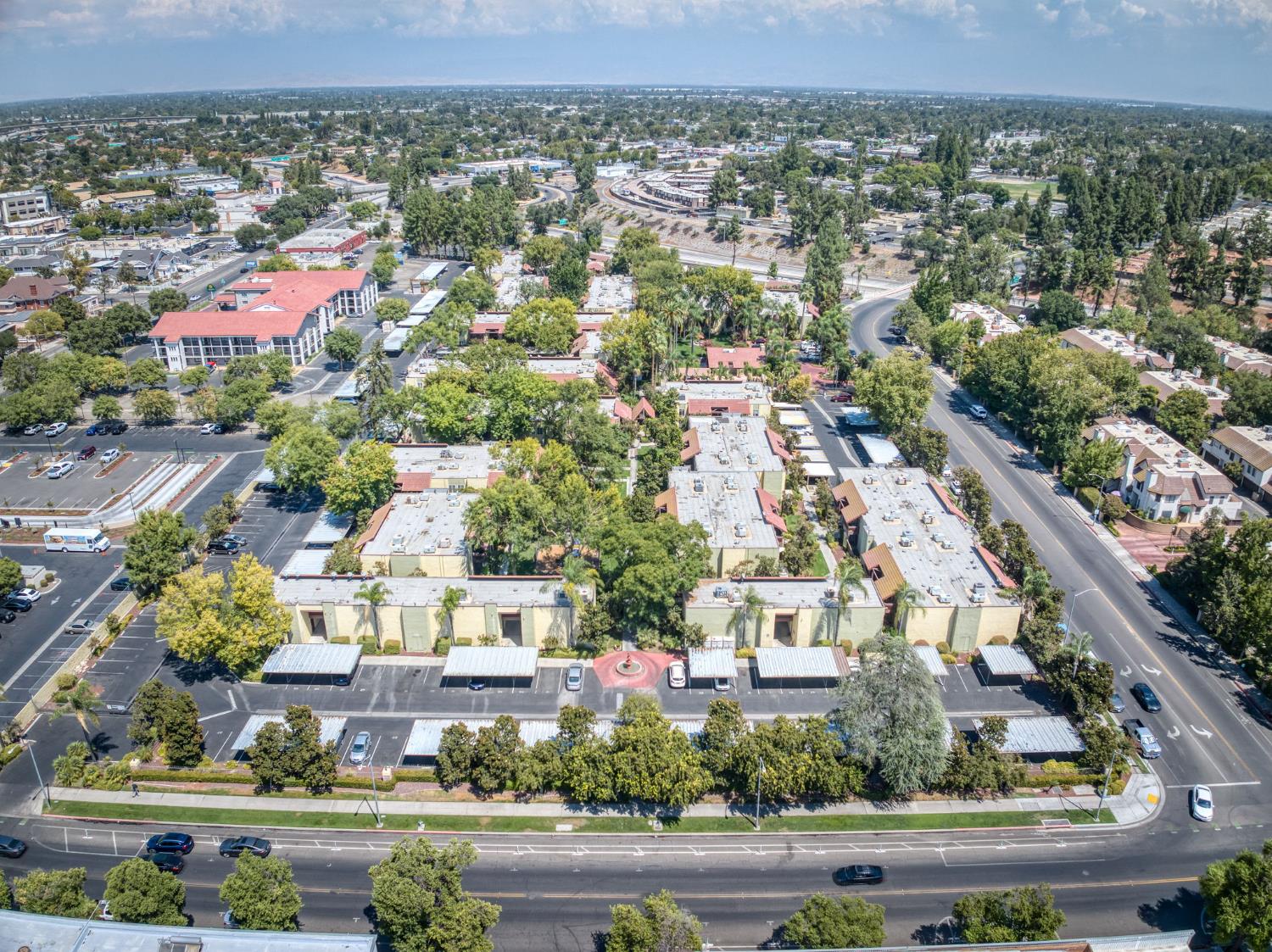 2909 Huntington Boulevard, Unit 145 Fresno, CA 93721 - Photo 33 of 33 an aerial view of multiple house