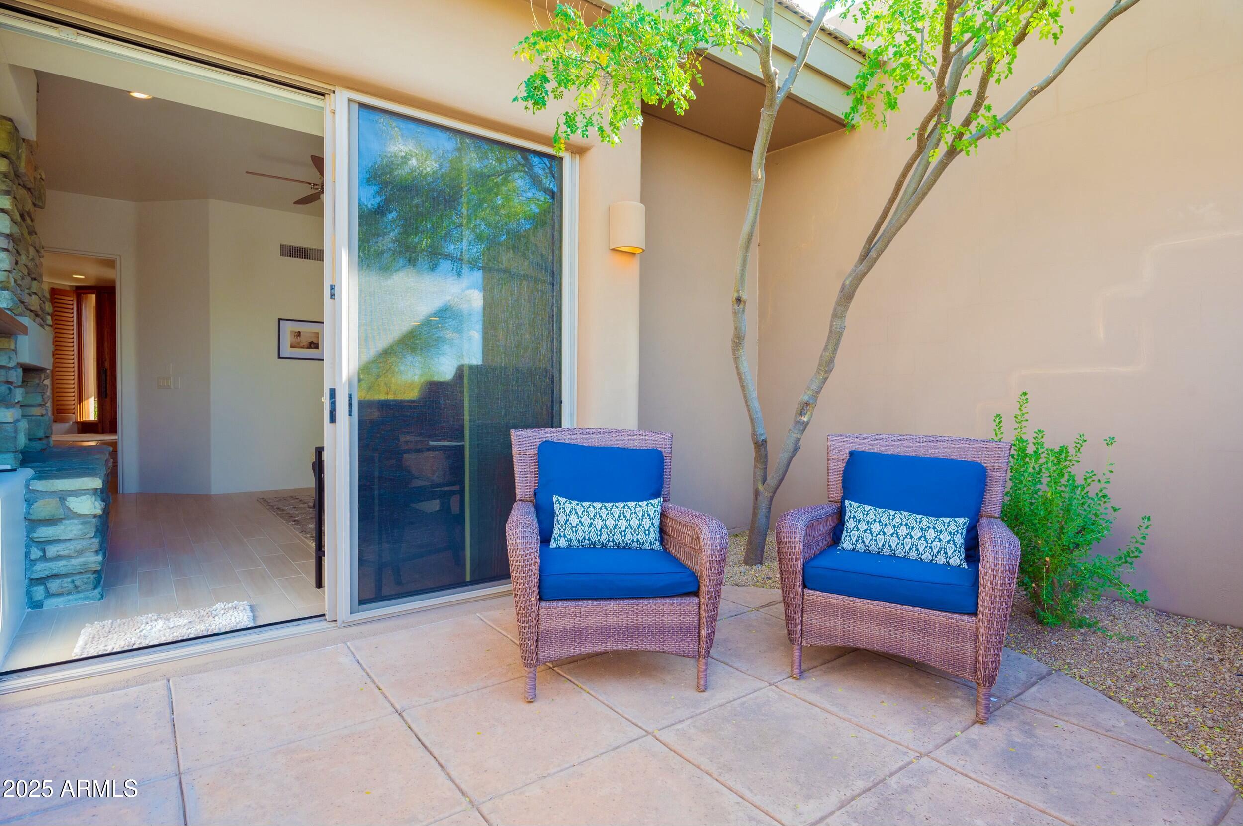 10214 East Old Trail Road Scottsdale, AZ 85262 - Photo 25 of 50 Guest Suite 1 Private Patio~