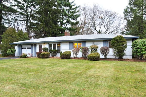 11 Doris Road Framingham, MA 01701 - Photo 20 of 21 a view of a house with backyard sitting area and garden
