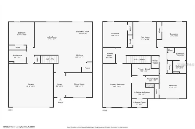 $2,299 | 7575 Sail Clover Lane, Zephyrhills, FL 33540