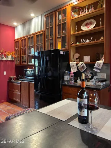 a room with storage and utility room