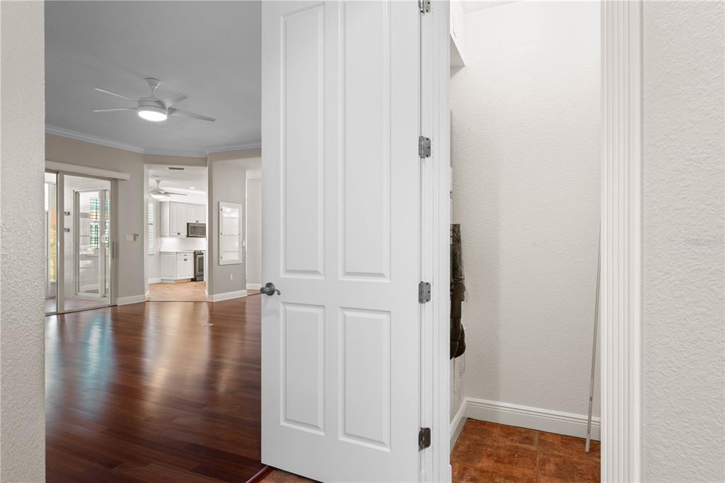 143 Tropicana Drive, Unit 1012 Punta Gorda, FL 33950 - Photo 21 of 55 a view of empty room with wooden floor