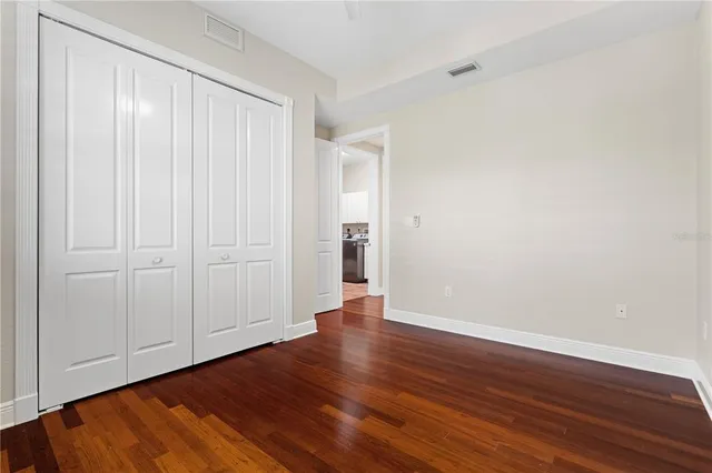 a room with storage and utility