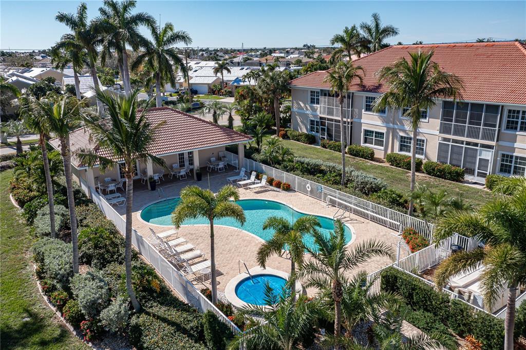 143 Tropicana Drive, Unit 1012 Punta Gorda, FL 33950 - Photo 47 of 55 an aerial view of a house