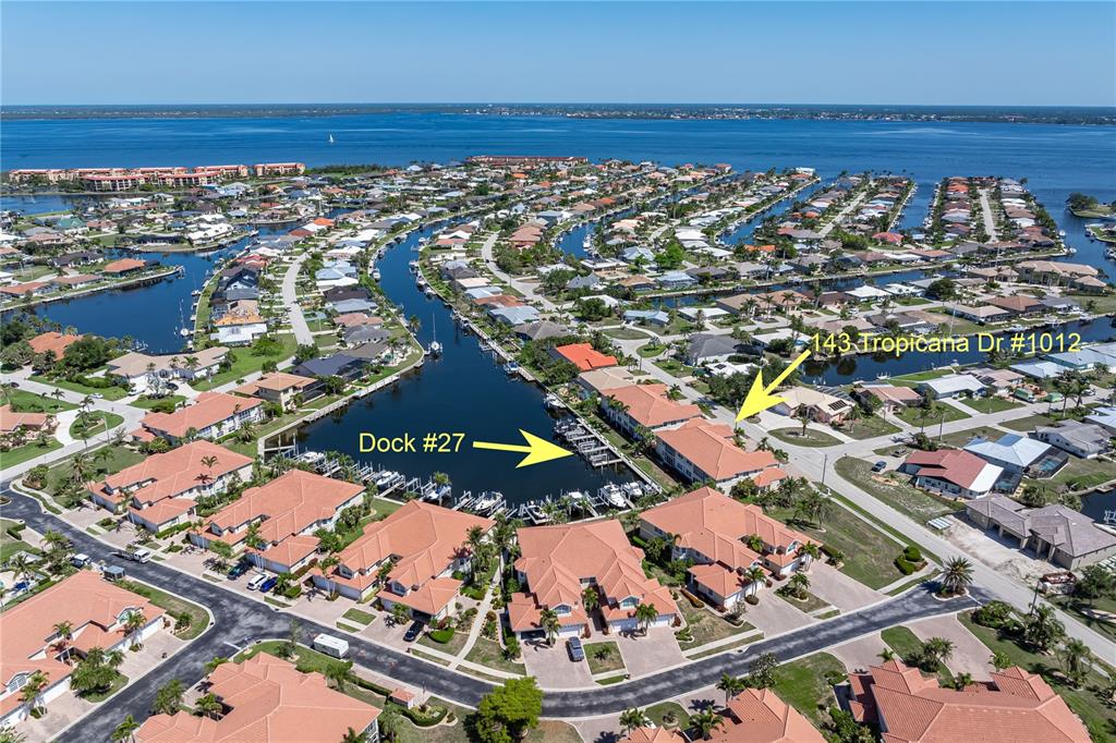 143 Tropicana Drive, Unit 1012 Punta Gorda, FL 33950 - Photo 51 of 55 an aerial view of a city