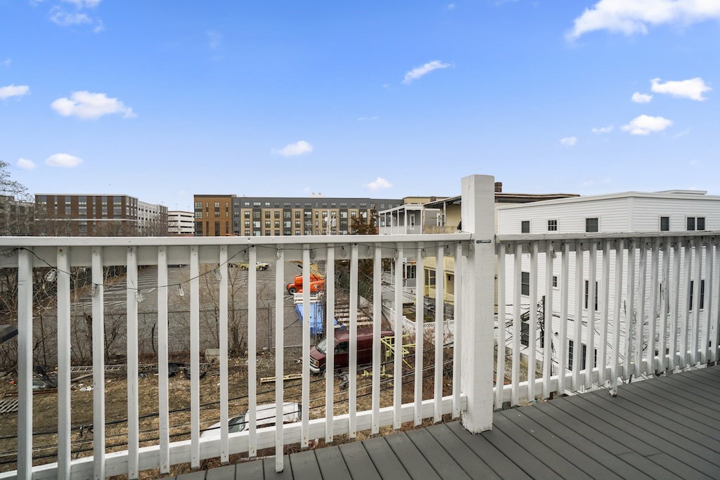 155 Boston Street, Unit 3 Boston, MA 02125 - Photo 12 of 15 a view of city from a balcony
