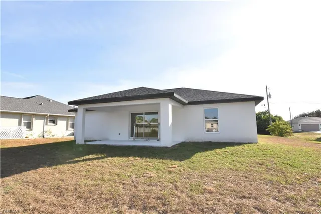a house with a outdoor space
