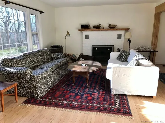 a view of outdoor space with lots of trees