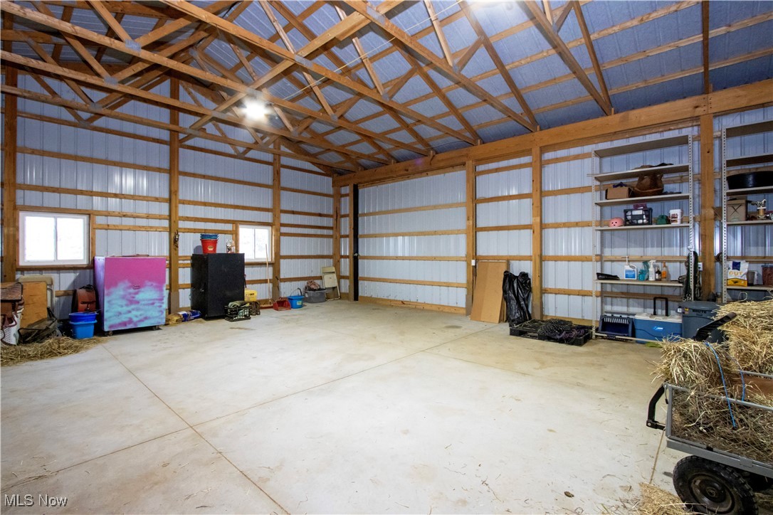 8995 Ridge Road Wooster, OH 44691 - Photo 47 of 50 Garage featuring metal wall