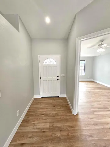 wooden floor in an empty room