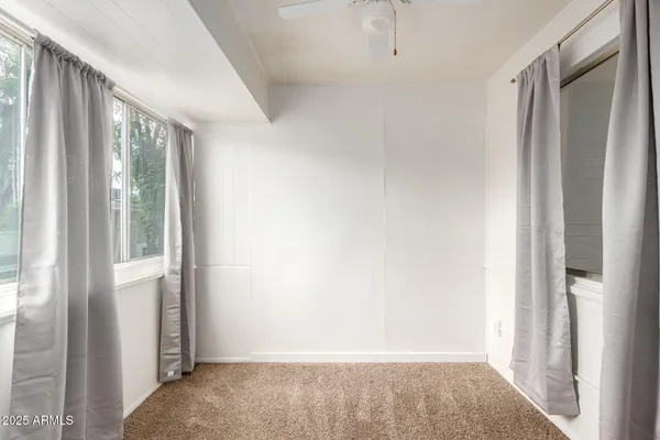 a view of closet area