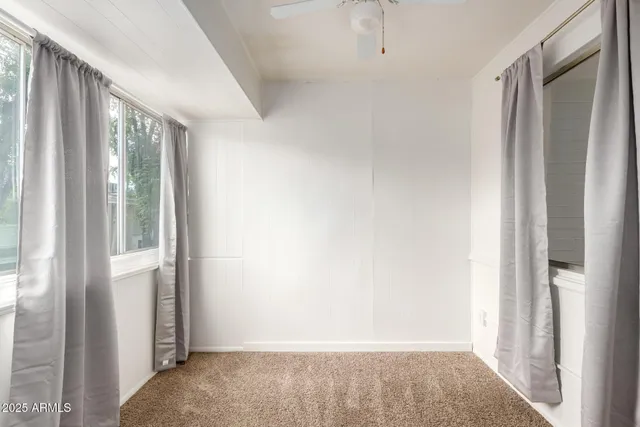 a view of closet area