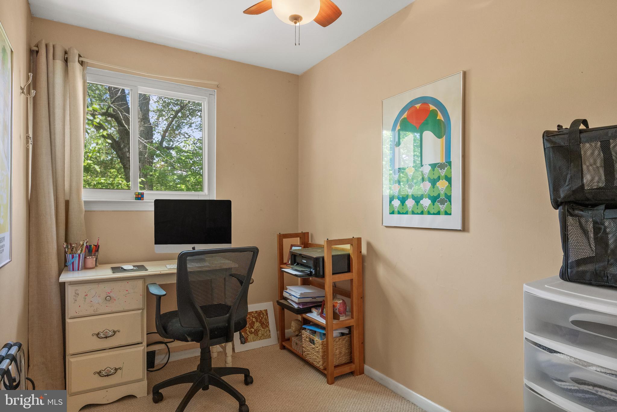153 Oxford Road Delran, NJ 08075 - Photo 16 of 24 a view of a workspace with furniture and a window