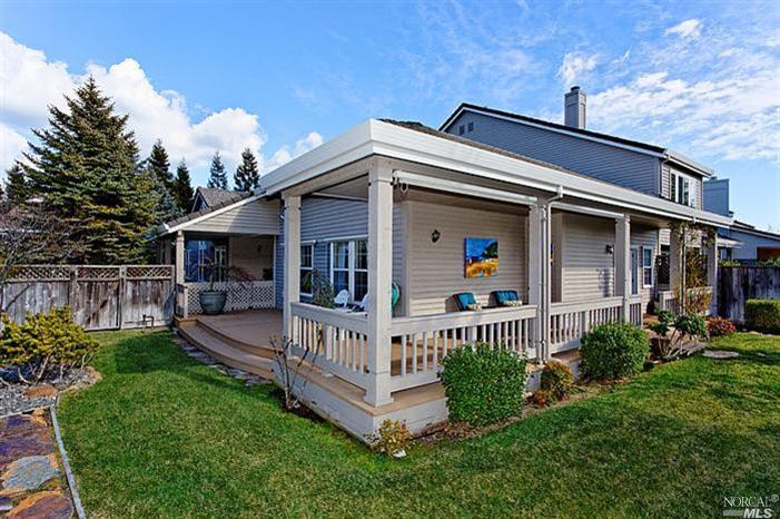 6 Partridge Court San Rafael, CA 94901 - Photo 1 of 1 a view of a house with backyard and porch