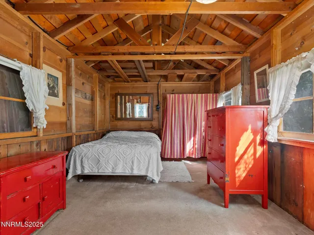 a house with trees in front of it