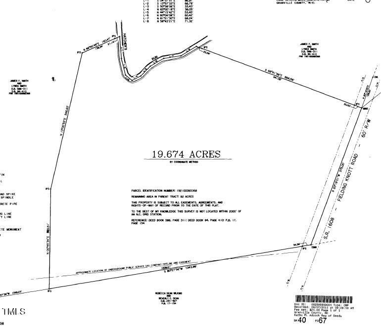 0 Fielding Knott Road Oxford, NC 27565 - Photo 20 of 21 19 acre survey