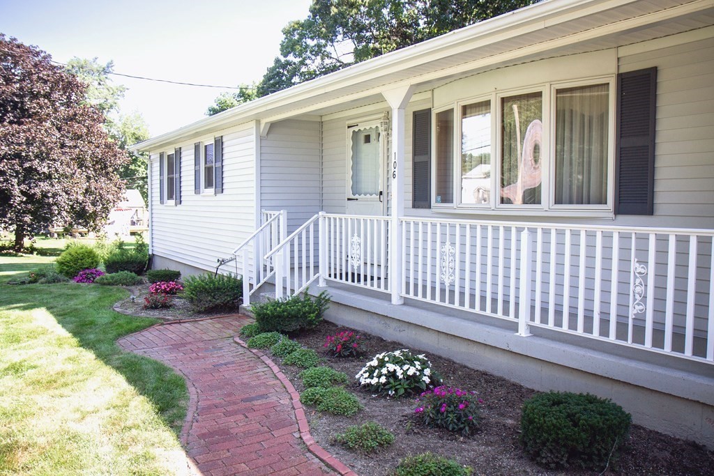 106 Lawrence Road Chicopee, MA 01013 - Photo 4 of 39 a front view of a house having yard