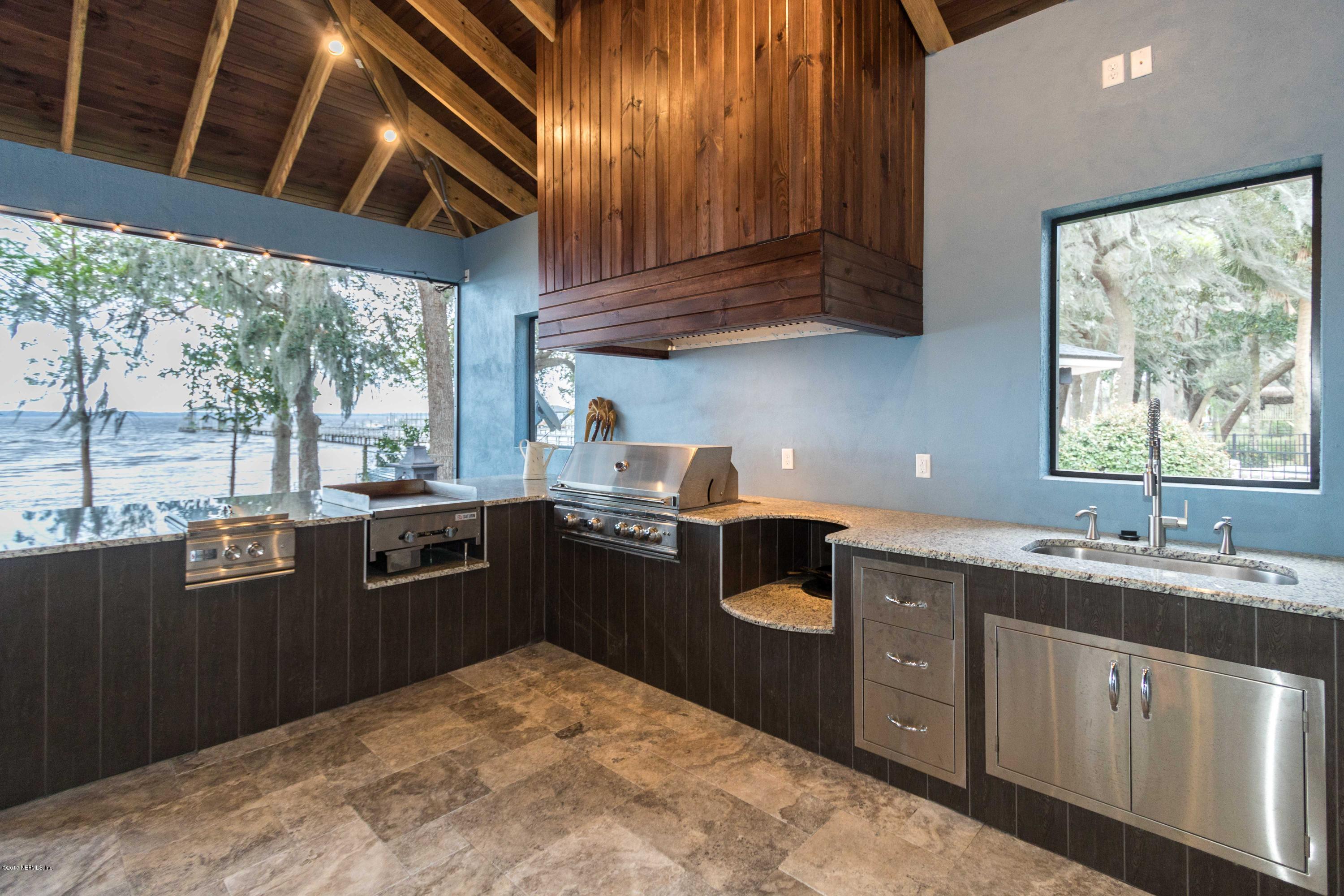 4805 Raggedy Point Road Fleming Island, FL 32003 - Photo 132 of 150 Outdoor Kitchen View 2
