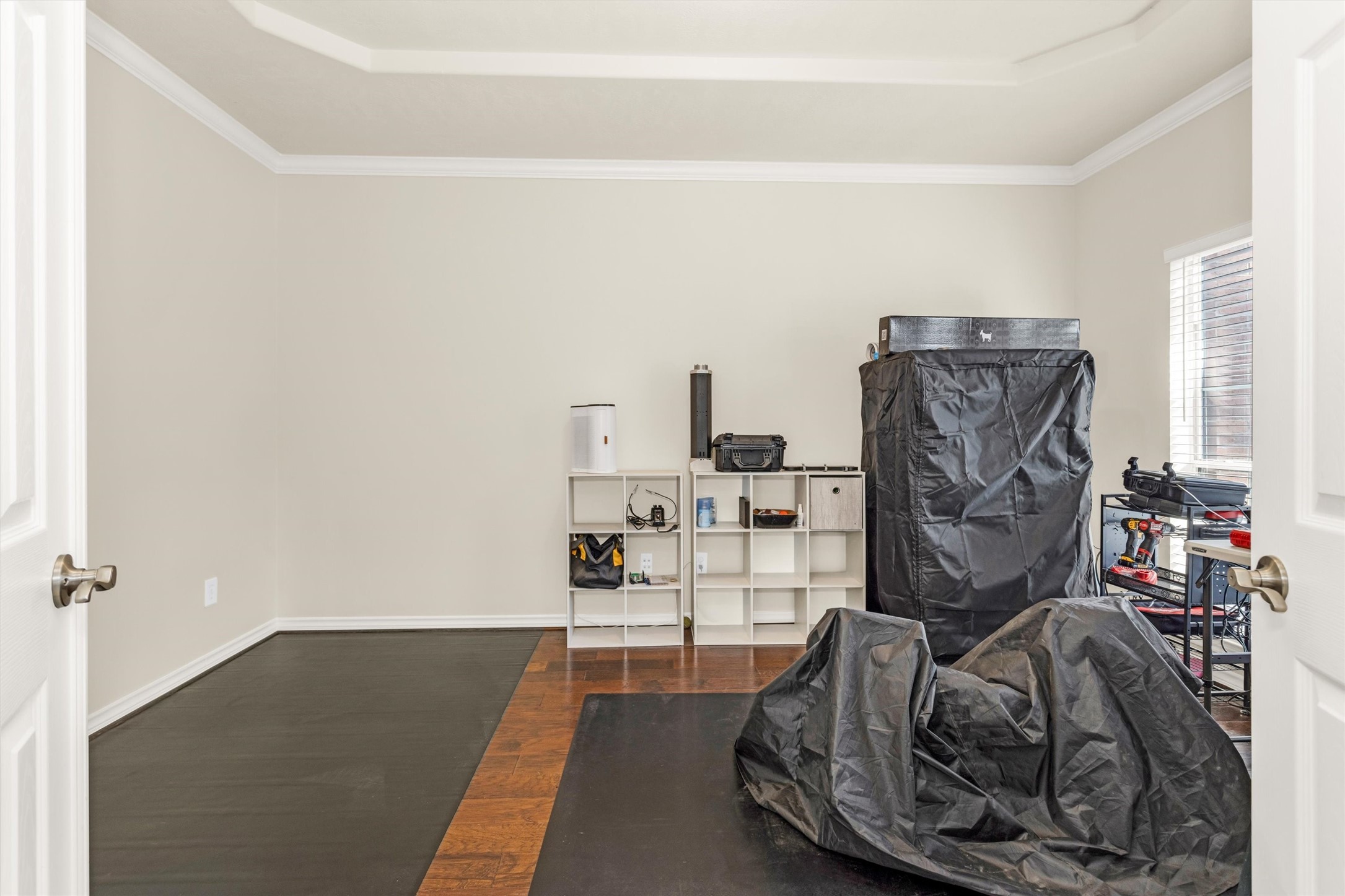 3211 Burton Ridge Drive Spring, TX 77386 - Photo 10 of 49 a view of water heater room with shelf and couch