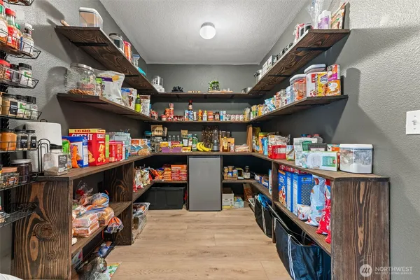 a view of storage and utility room
