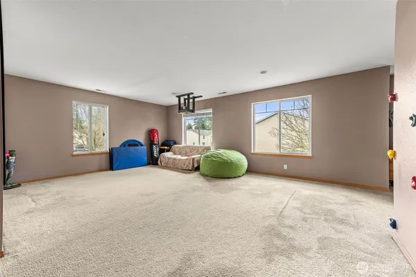 a view of livingroom and a window