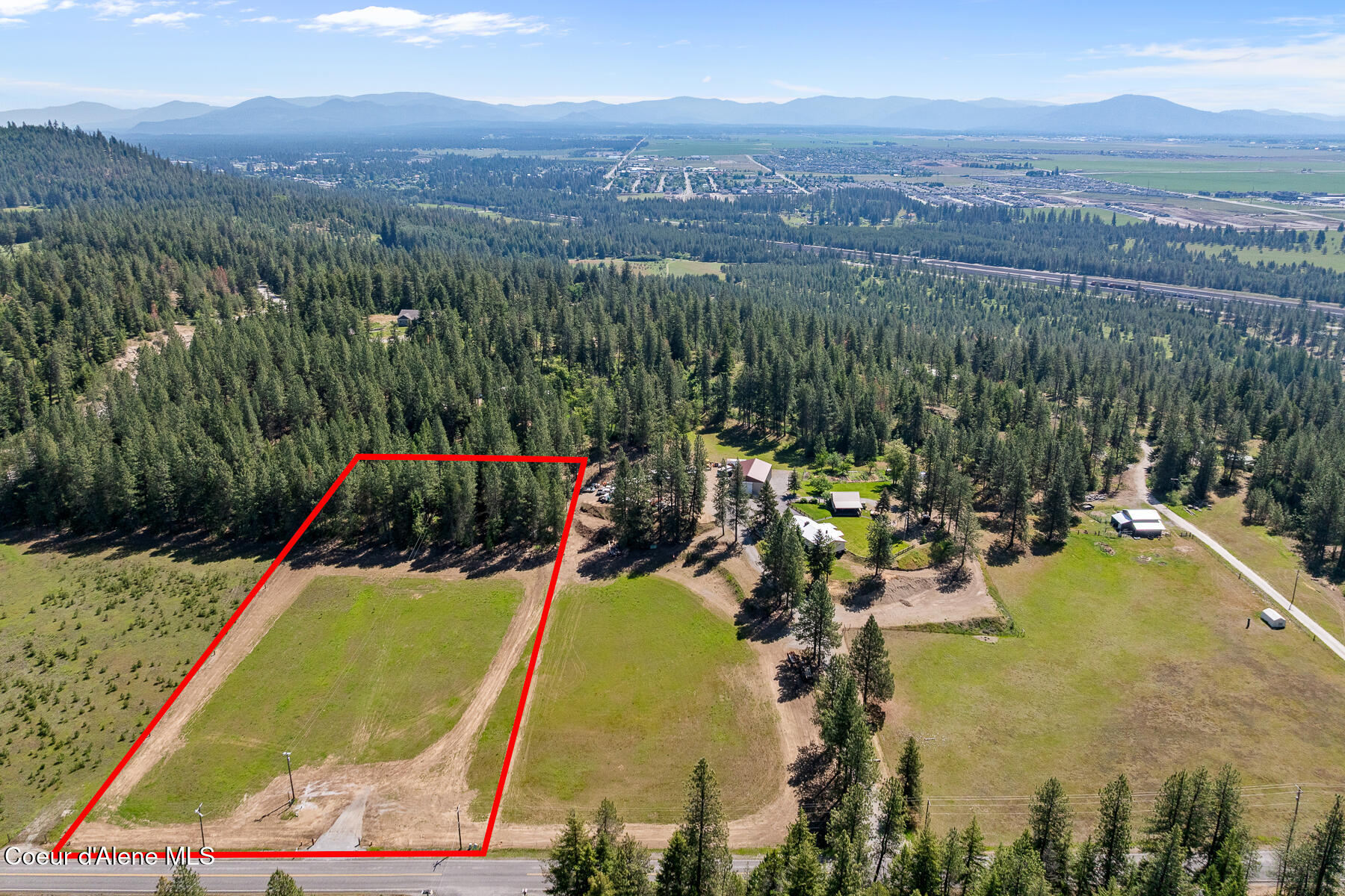 Nna North Idaho Road Rathdrum, ID 83858 - Photo 2 of 14 Aerial_13874NIdahoRd-1_Outlined-3