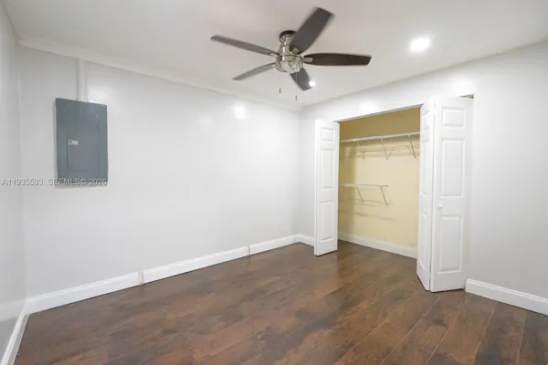 wooden floor in an empty room